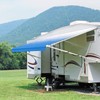Fonzier RV Awning Fabric Replacement, 19.5oz Heavy Duty Vinyl, with