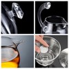 Fire Kirin Lazy Kungfu Glass Tea Set, Semi Automatic Drip