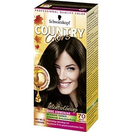 Schwarzkopf Country Colors Intensive Tint, 70 Brazil Dark Brown, 1 Piece, 122.5 ml