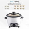 Courant Rice Cooker 8-Cup (Cooked), Removable Non-Stick Bowl, One Touch