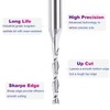 SpeTool Extra Long CNC Spiral Router Bits with Up Cut