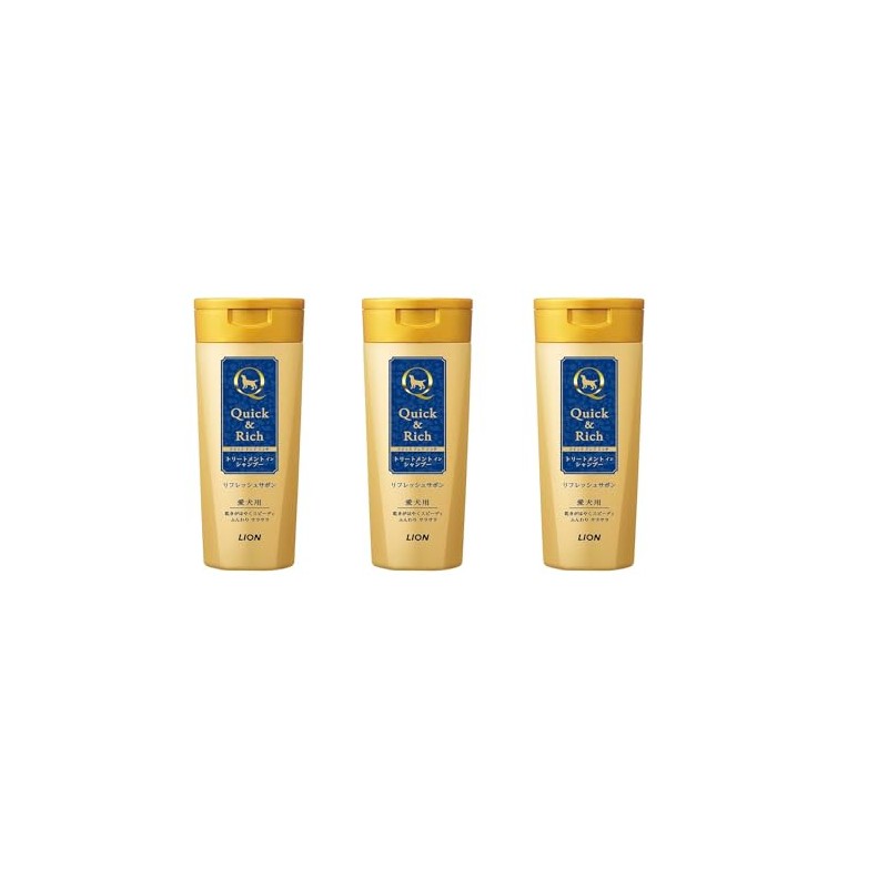 Quick & Rich Treatment In Shampoo For Dogs, Refresh Savon,