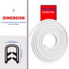 Car Door Edge Guards,Rubber Seal Protector U Shape Edge Trim