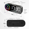 Vinabo Digital Alarm Clock with 7 Color Night Light, 4