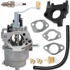 ZAMDOE Carburetor for Generac RS5500 389cc 0066740 G0066720 G0066740 Generator Engine Replaces 0G8442G110 with Gasket Spark Plug Fuel Filter Fuel Line