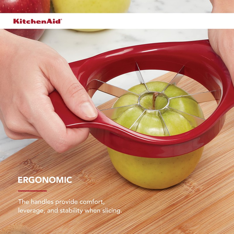 KitchenAid KE305OHERA Classic Fruit Slicer, One Size, Red