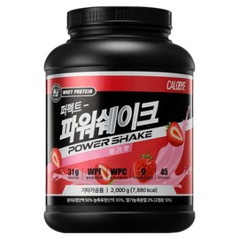 Calobye Perfect Power Shake Strawberry Flavor, 2kg, 1 piece / 칼로바이 퍼펙트 파워쉐이크 딸기맛, 2kg, 1개