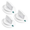 FrigeSwift WE1M652 Dryer Timer Knob 3 Pack for GE Hotpoint