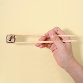 8.3-Inch Disposable Bamboo Chopsticks, Pack of 50 Pairs - Individually Wrapped, Natural Wooden Chopsticks for Take-Out, Restaurants, and Picnic