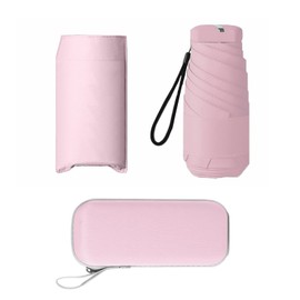 AUSDINAUTO Ultimate Design Umbrella, Compact and Portable Mini Umbrella with UV Protection, Style Meets Durability, rose