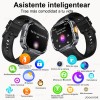 Reloj Inteligente Deportivo Para Hombre Smartwatch Mujer Llamadas Bluetooth Con