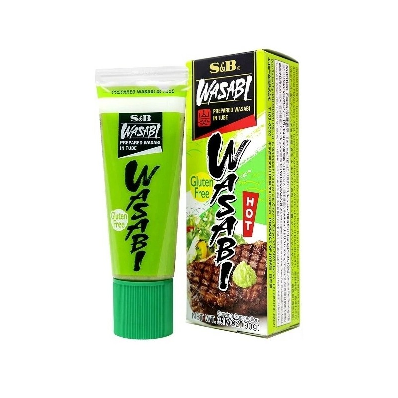 S&B Foods WASABI Paste In Tube For Sushi Sashimi Made