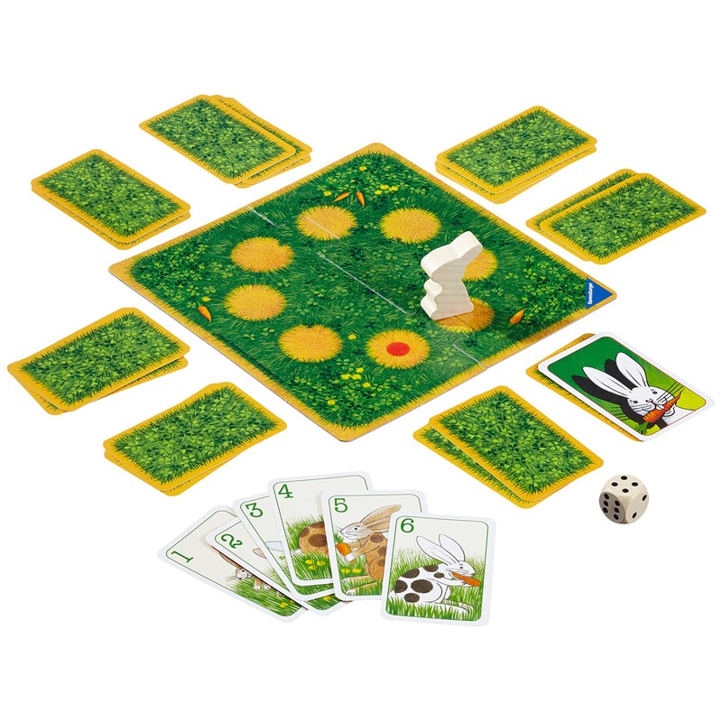 Ravensburger 23119 Max Mümmelmann, Gift Game for 2-4 Players, Children's