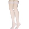 Truform Sheer Compression Stockings, 15-20 mmHg, Women's Thigh High Length,