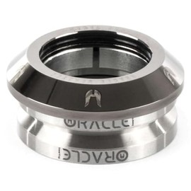 Ethic Full Integrated Headset 1 1/8 Inch Stunt Scooter / BMX Children's Scooter Headset Bearing + Fantic26 Sticker (Black Chrome)