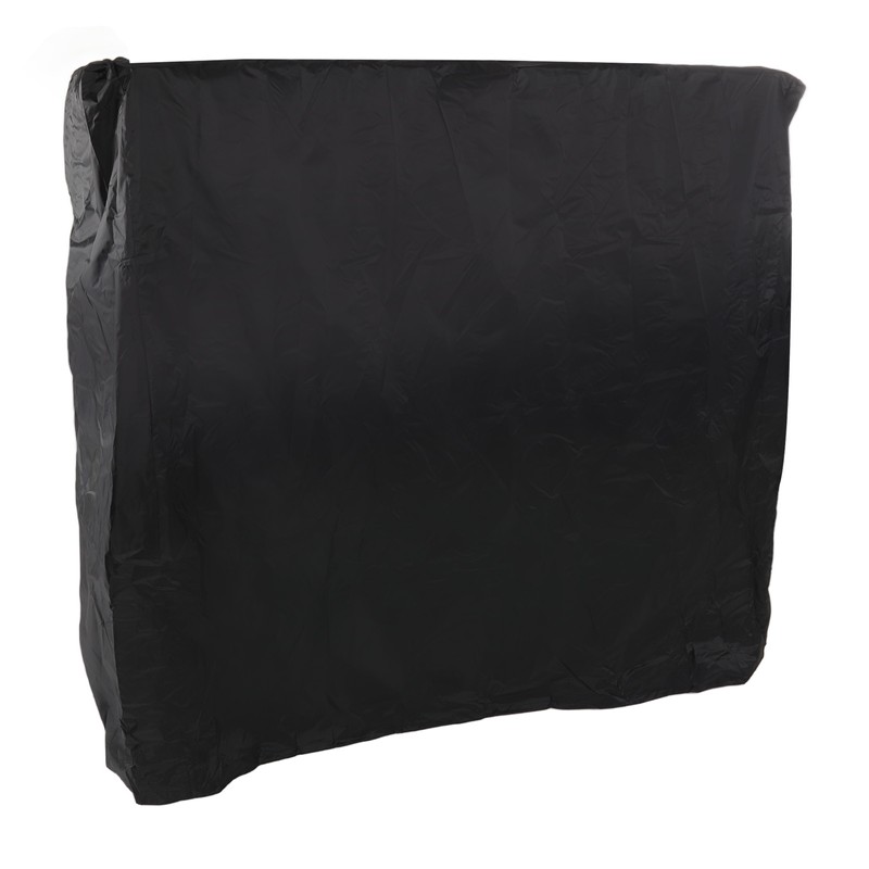 Ping Pong Table Cover Black Zippered 210 Silver Coated Waterproof