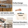 Velvet Trouser Hangers,Velvet Pants Hangers for Closet - JOMWEN 35cm