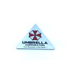 Umbrella Corporation Triangle Metal Car Sticker Badge Decal
