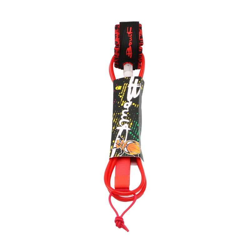 Surf Leash 7mm Thick 6ft/8ft Straight Surfboard Leash SUP Leg