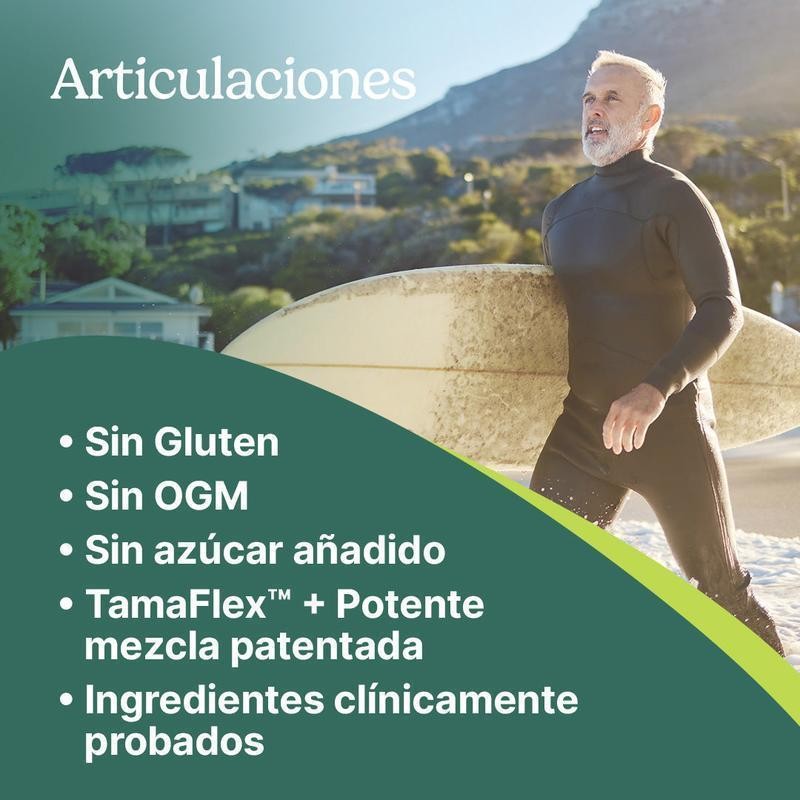 Articulaciones, Promotes JointComfort and Function, Natural TamaFlex Tamarindextract& Turmeric extra