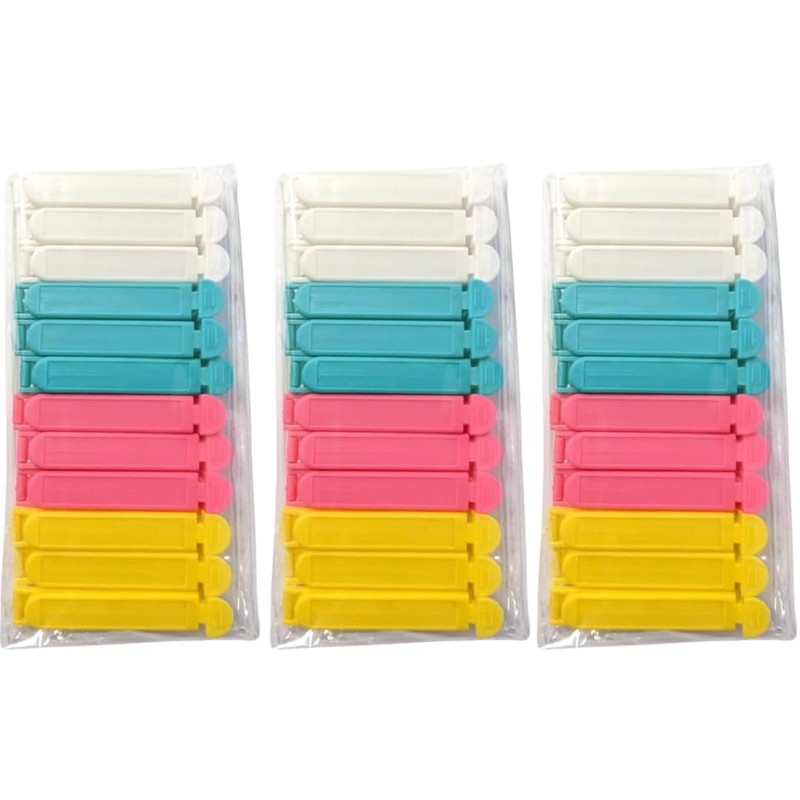 Pack of 36 Food Clips Plastic - Inspire Your Kitchen