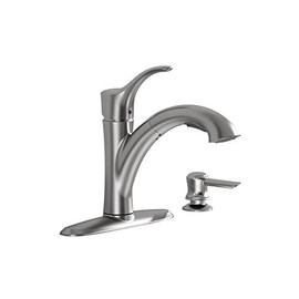American Standard Mesa Stainless Steel 1-Handle Pull-Out Kitchen Faucet