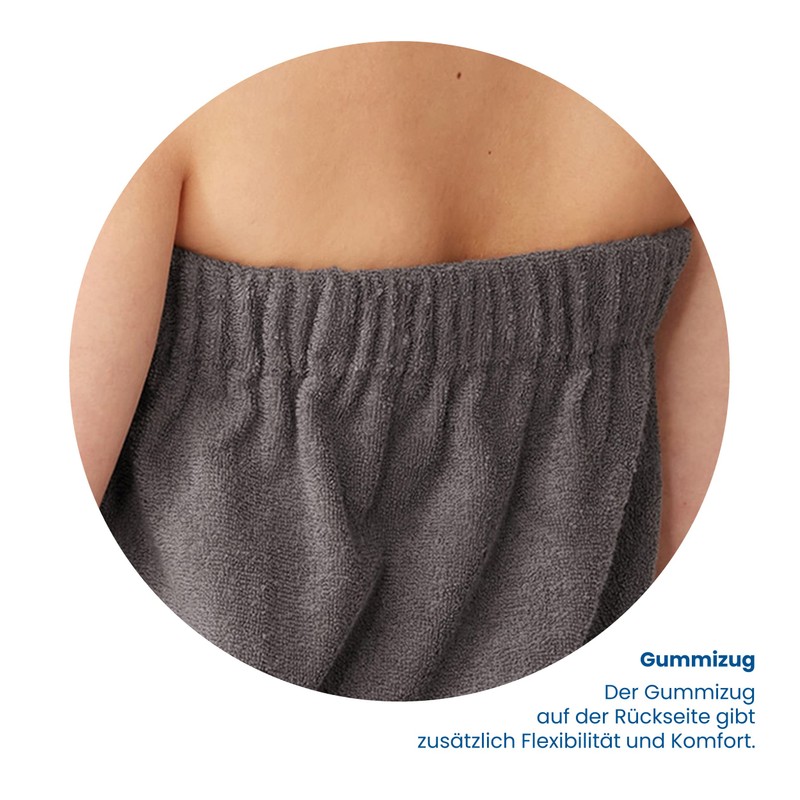 Schiesser Rome Sauna Kilt for Women Made of Absorbent Cotton