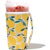 GoCuff Reusable Hot and Iced Coffee Cup Insulator Sleeve with