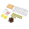 Queen Bee Rearing System Plastic Breeding Cell Cup Kit Beekeeping