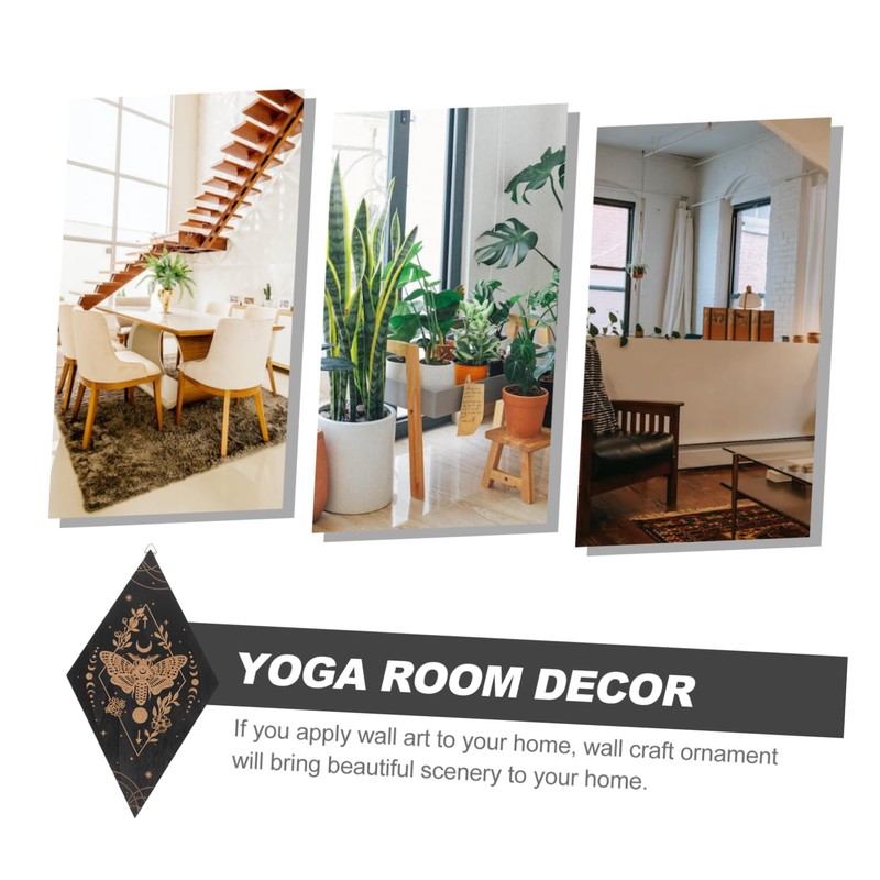 Sosoport Bohemian Geometric Wall Decor for Home Aesthetic Featuring for
