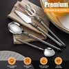 Joincook Unique Silverware Set,16-Piece Stainless Steel Cutlery Set for 4,Craft