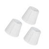 3PCS Cloth Lampshade E14 Clip On Fabric Lamp Cover for