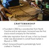 Ironwood Gourmet Nesting Bread Cutting Board with Crumb Catcher, 10.25