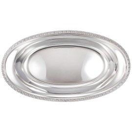 IKD Ikeda 18-8 Ripple Curry Plate, Large