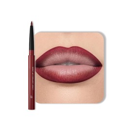 QIDSTERS Gel Lip Liner Pencil for Women, Cherry Red Matte Long Lasting Lip Liner Lipstick 24 Hour, High Pigmented Lips Makeup Retractable Liners Waterproof Smudge Proof, Vegan & Cruelty-Free 07