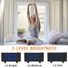 Projection Alarm Clock 8 Inch LED Curved Screen FM Radio