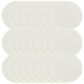 Healifty Essential Oil Diffuser Pads Replacement Refill Cotton Sheets for Aromatherapy Necklace Lockets and Home Car Diffusers 100 Pcs 0.88 Inch