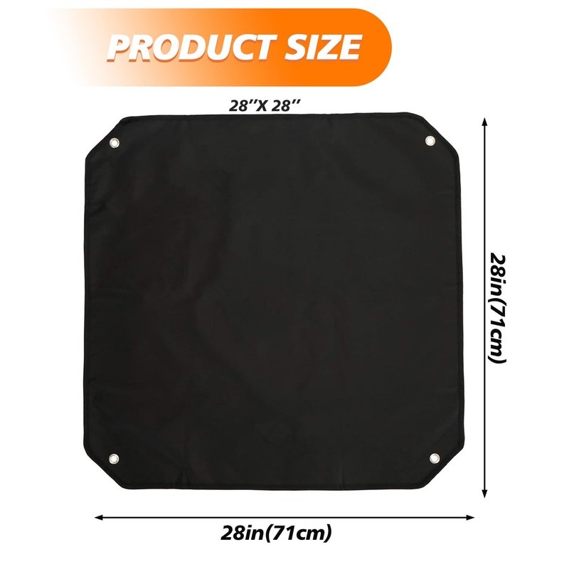 HUAREW Winter Central Air Conditioner Covers for Outside Units, 600D