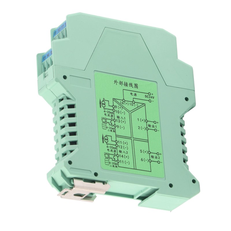 Current Signal Isolator 2 in 2 Out Signal Transmitter DC