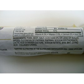 Battistoni Pepperoni, 7 oz. Stick