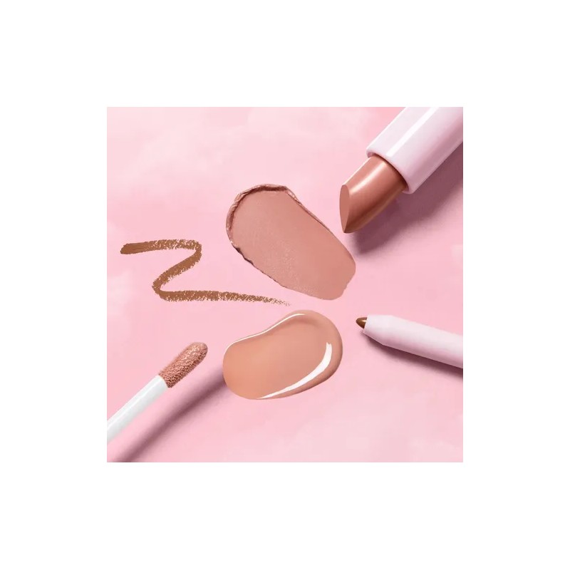 Lip Trio Labial Delineador Gloss Kissed By An Angel Bebella