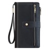 NEWIROVE Large Wallets For Women Rfid Blocking Wallet Pu Leather