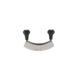 Axentia 200509 Wiegemesser doppelt ES 17 cm, Silberfarben, Schwarz