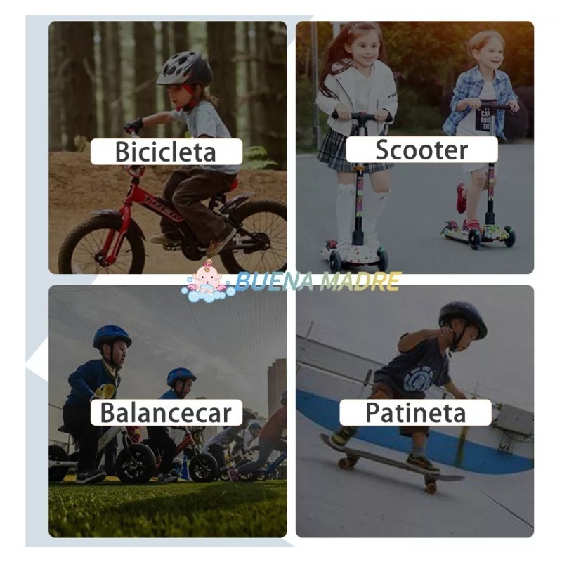 Buena Madre.mx Protector De Rodillera Para Deportivas Compresion Niños 2pcs
