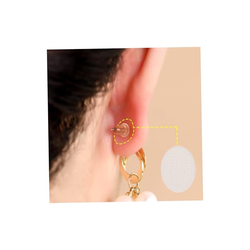 Pegatinas de Soporte para Aretes 200 Piezas