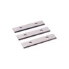 2.38"(60mm) Paint Scraper Carbide Blades Double-Edged Reversible Replacement Blade 2-3/8"(60X12X1.5mm)