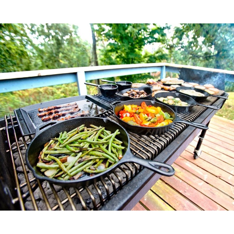 Lodge L8SK3 10.25" Skillet With Assist Handle
