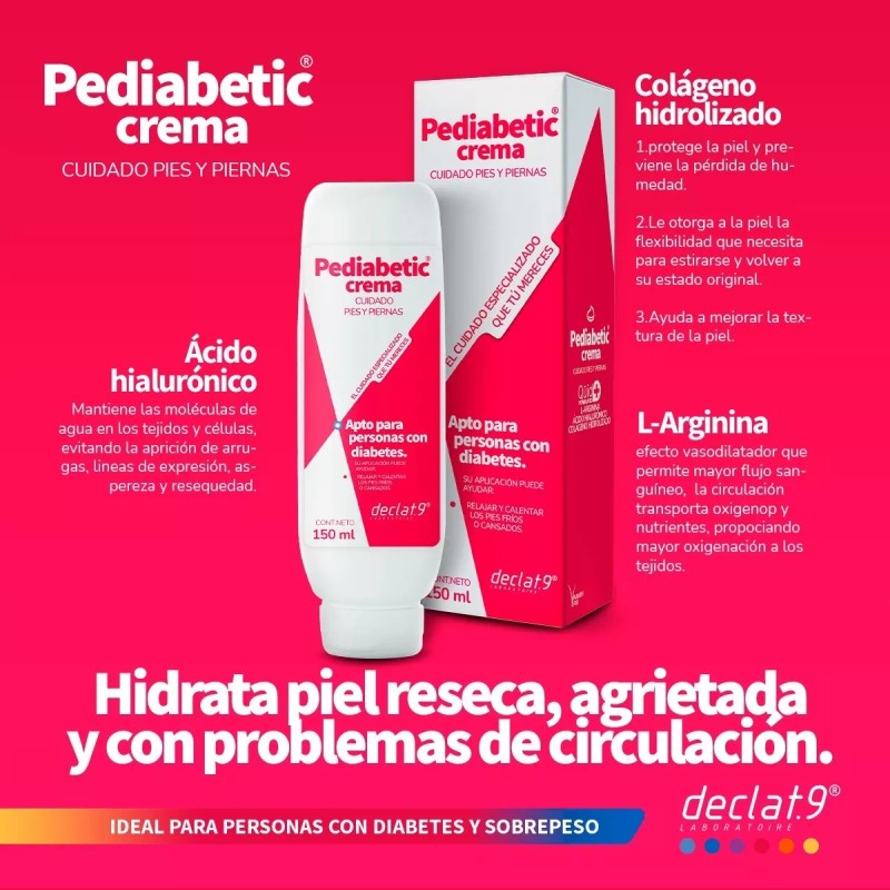 declat.9 Kit 1 Pediabetic + 1 Dermabetix + 1 Calloxfin