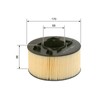 Bosch 1457433093 Air-Filter Insert
