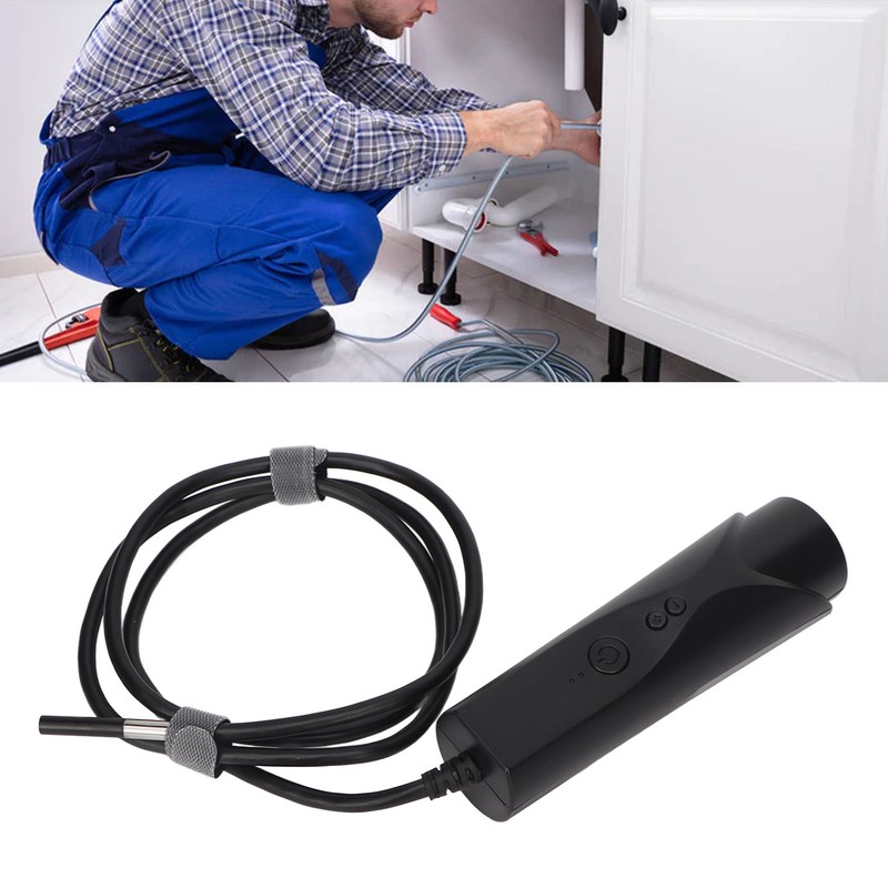 Wireless Endoscope Dual Lens HD 1080P IP67 Waterproof WiFi Borescope